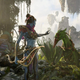 a navi stands in the woods in avatar frontiers of pandora